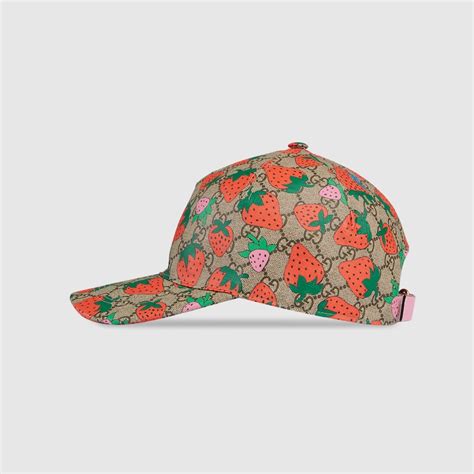 casquette gucci strawberry|Men's Designer Winter Hats & Winter Gloves .